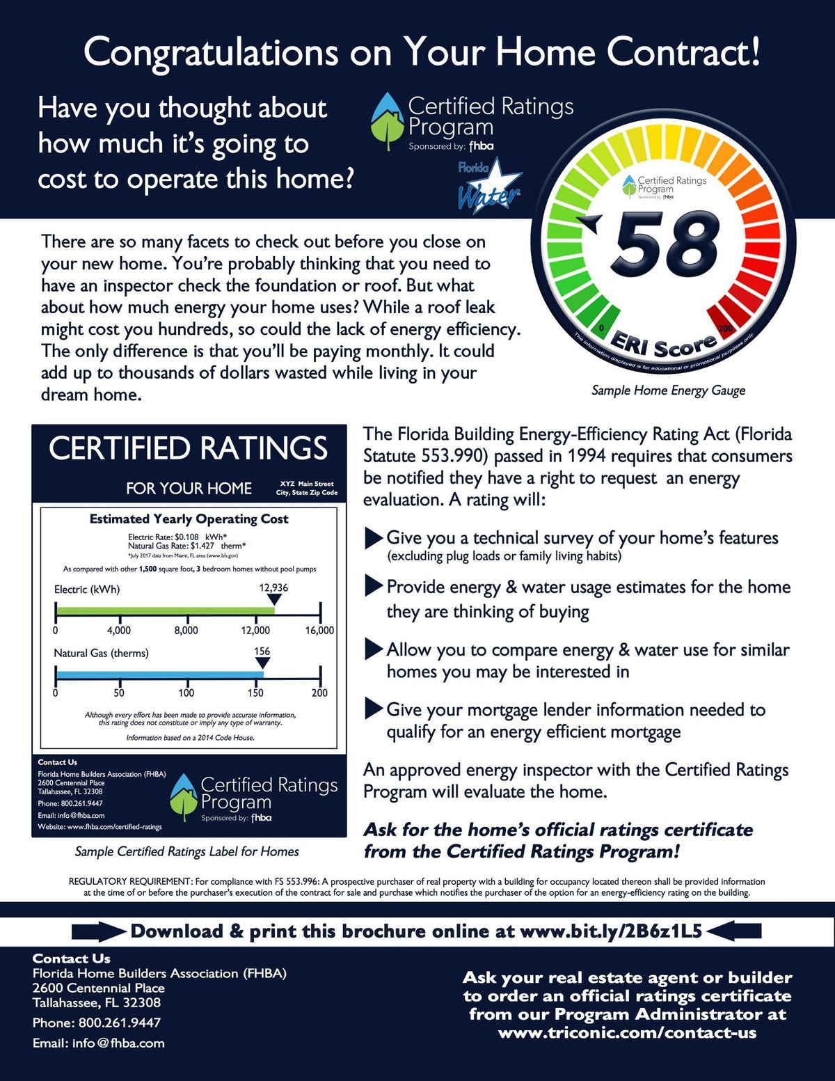 Energy Rating Index (ERI) ANSI/RESNET/ICC 301-2014*
